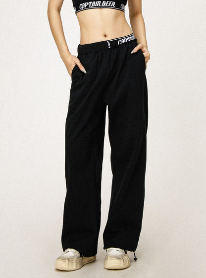 Sweatpants mit genähtem Bund