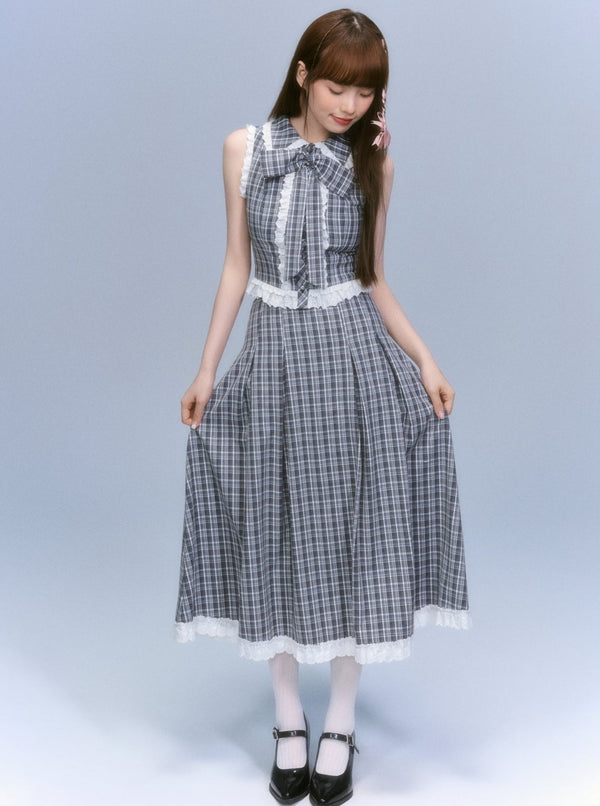 Plaid Academy Long Set