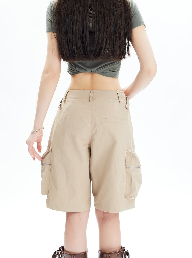 Wide Leg Straight Mid pants