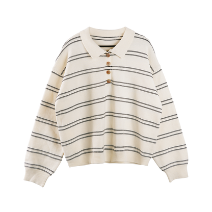 Intellectual Striped Knit Shirt