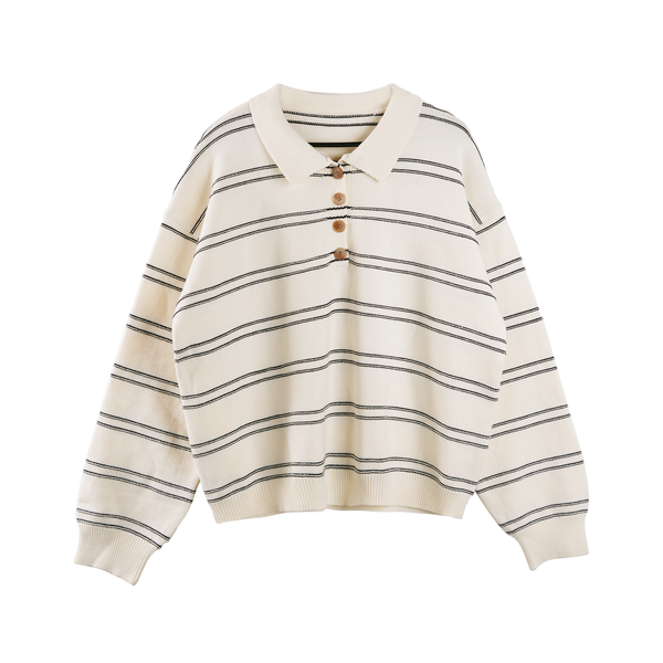 Intellectual Striped Knit Shirt
