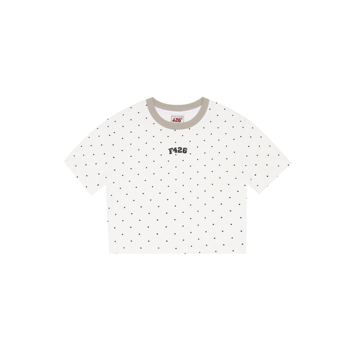 Sommer Street Style T-Shirt mit Polka Dot