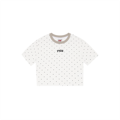 Sommer Street Style T-Shirt mit Polka Dot