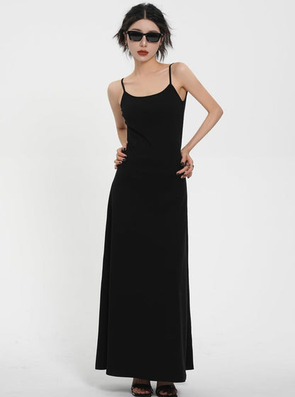 American Slim Backless Dress