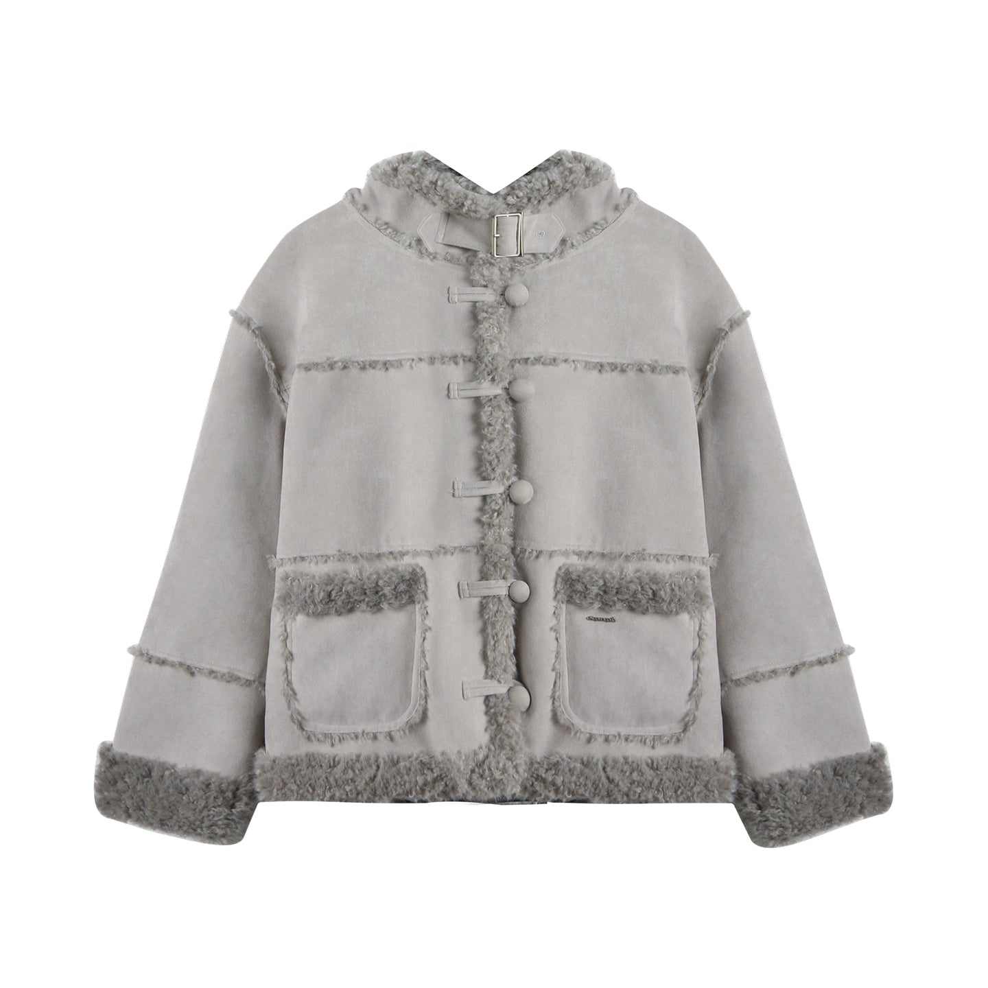 Integrated Hooded Short Coat