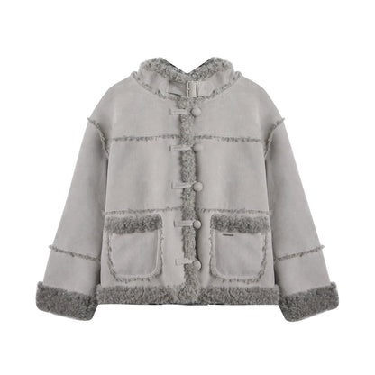 Integrated Hooded Short Coat