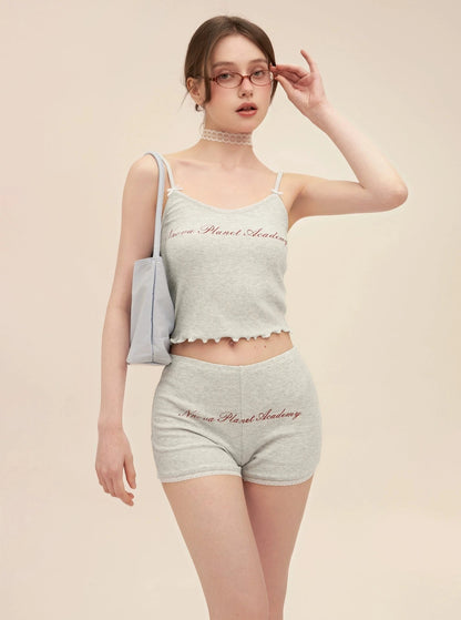 Fungus Lace Slim Cami Set-Up