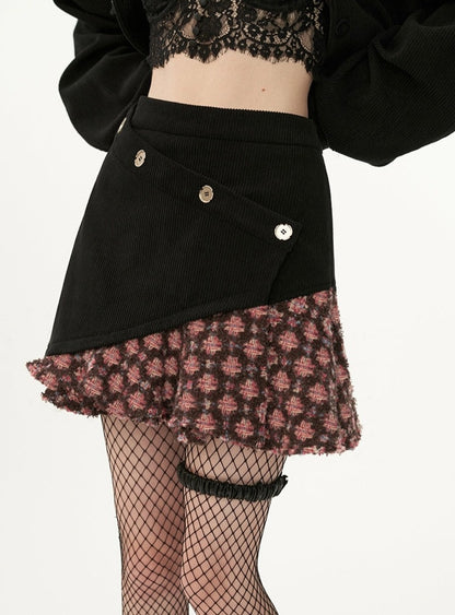 Heightened Wear Short Skirt Two-Piece Set