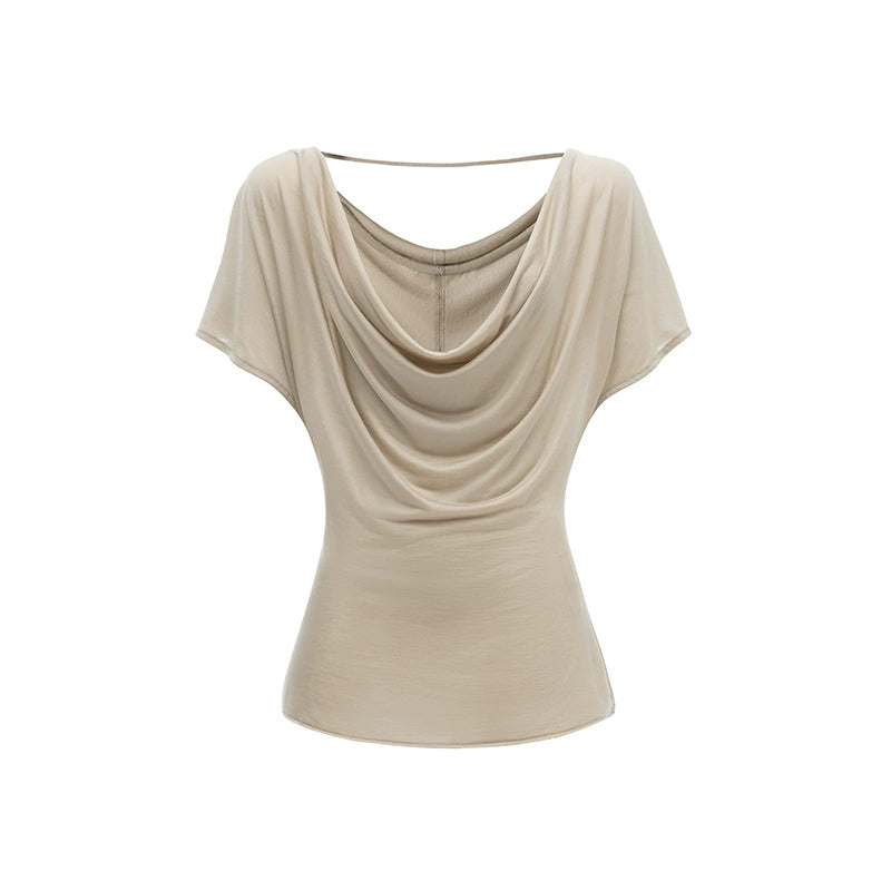 Waist Line Khaki Top