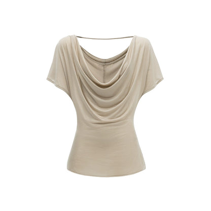 Waist Line Khaki Top