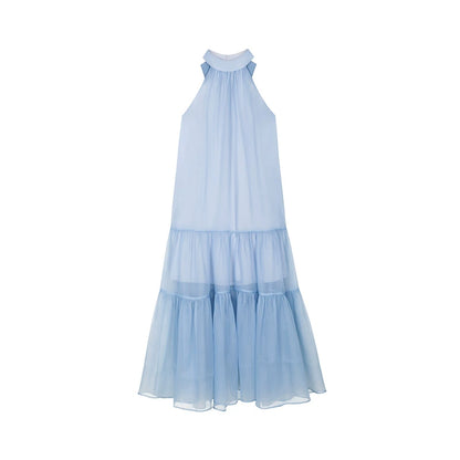 Elegant Halterneck A-line Dress