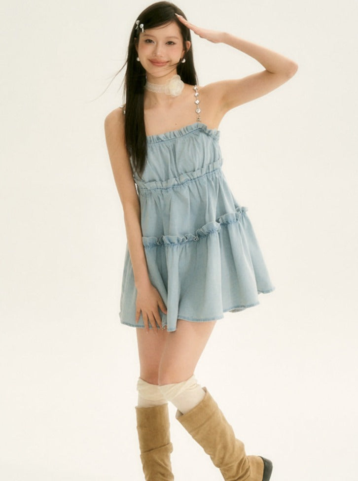 Original Vintage Denim Dress