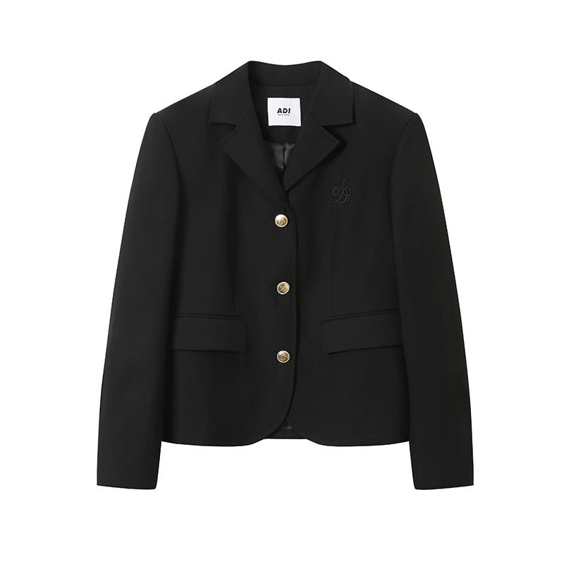 Versatile Cropped Suit Blazer