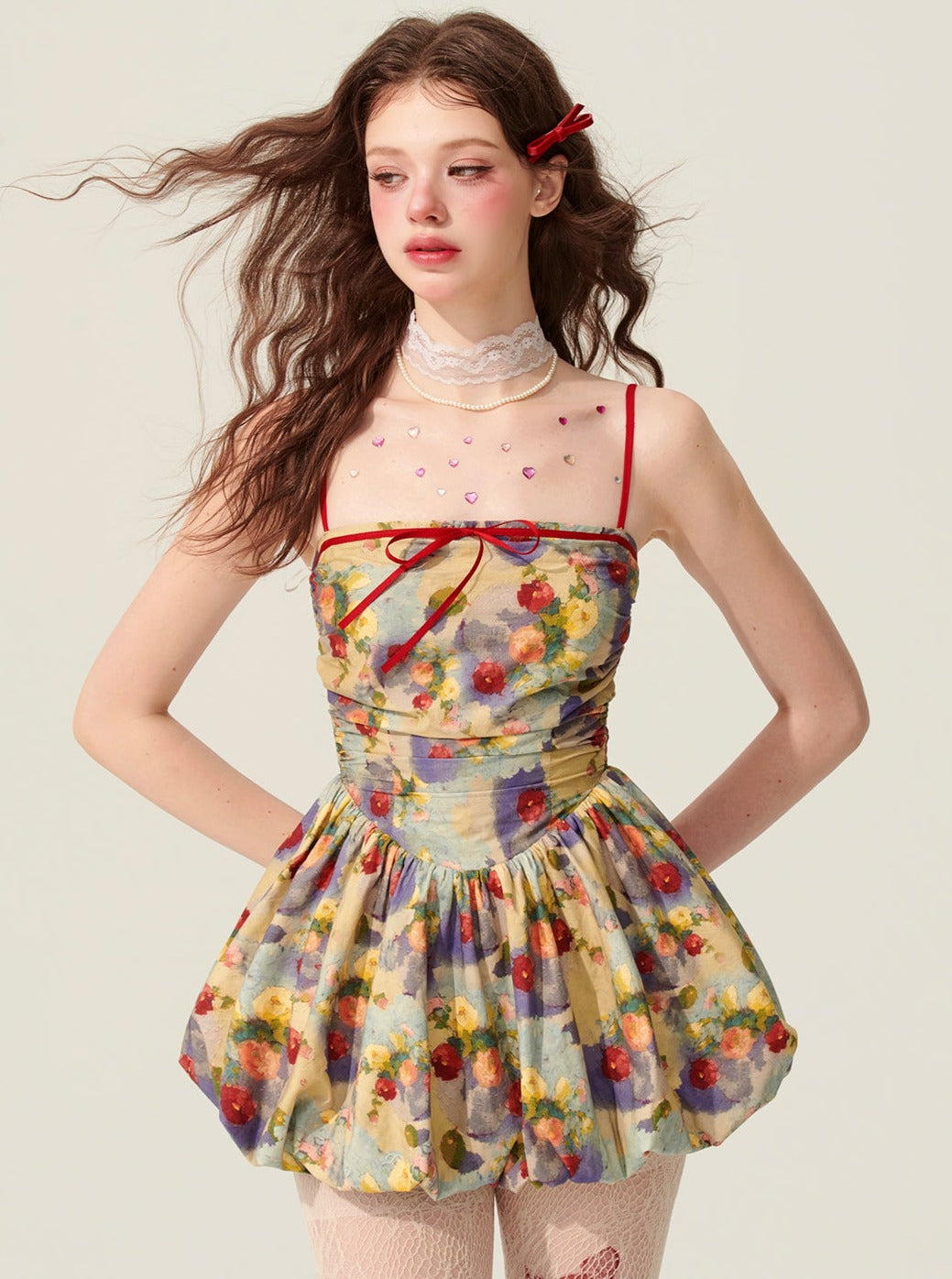 Weniger auch Auge Frühling malerische Ölgemälde Kleid Frauen Sommer Design Sinn dünne sundress, A-Linie Tutu Rock kurzen Rock