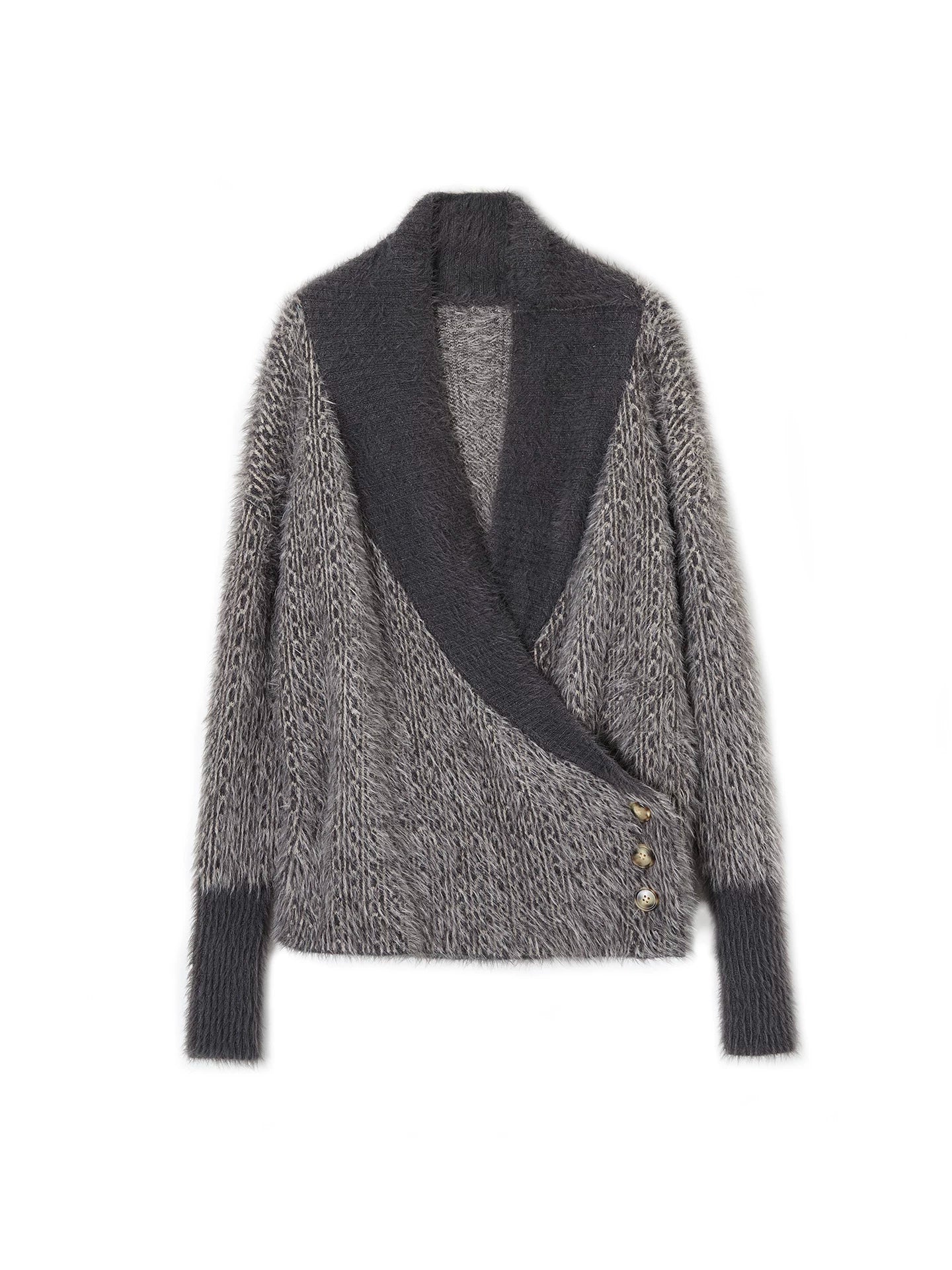 Retro Leopard Print Cardigan Set-Up