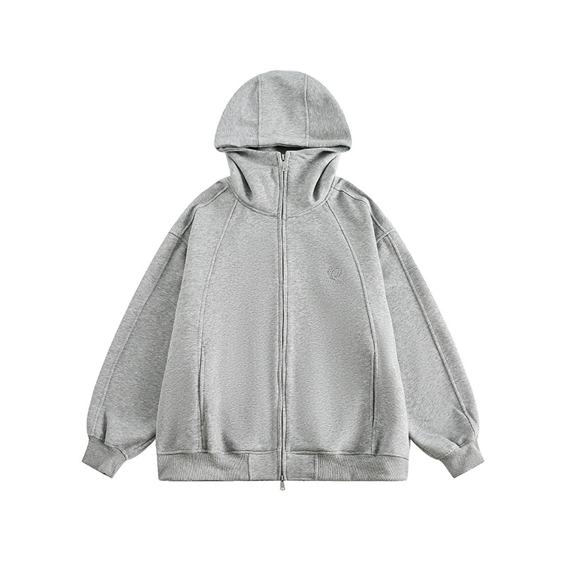 Collaboration Pound Hooded Cardigan Jacket