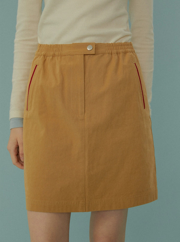 CARGO CROPPED JACKET LIGHT OUTDOOR SKIRT SET