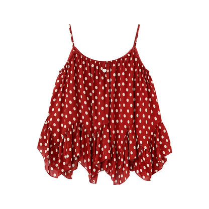 Wild Strawberry Plaid Camisole Top