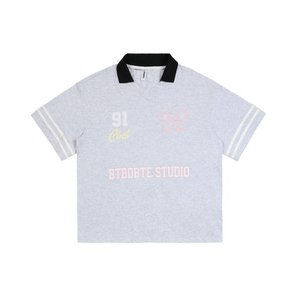 Drop-Sleeve Short Sleeve T-shirt