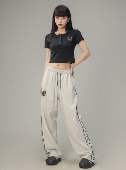 American Style Straight Sweat Pants