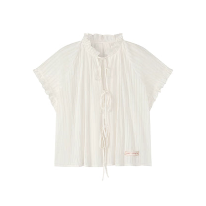 Love Thoughts Ruffled Edge Top