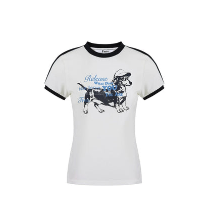 T-Shirt Retrò Color Block