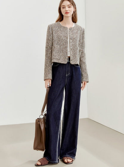 Fashion Design Wide-Leg Pants