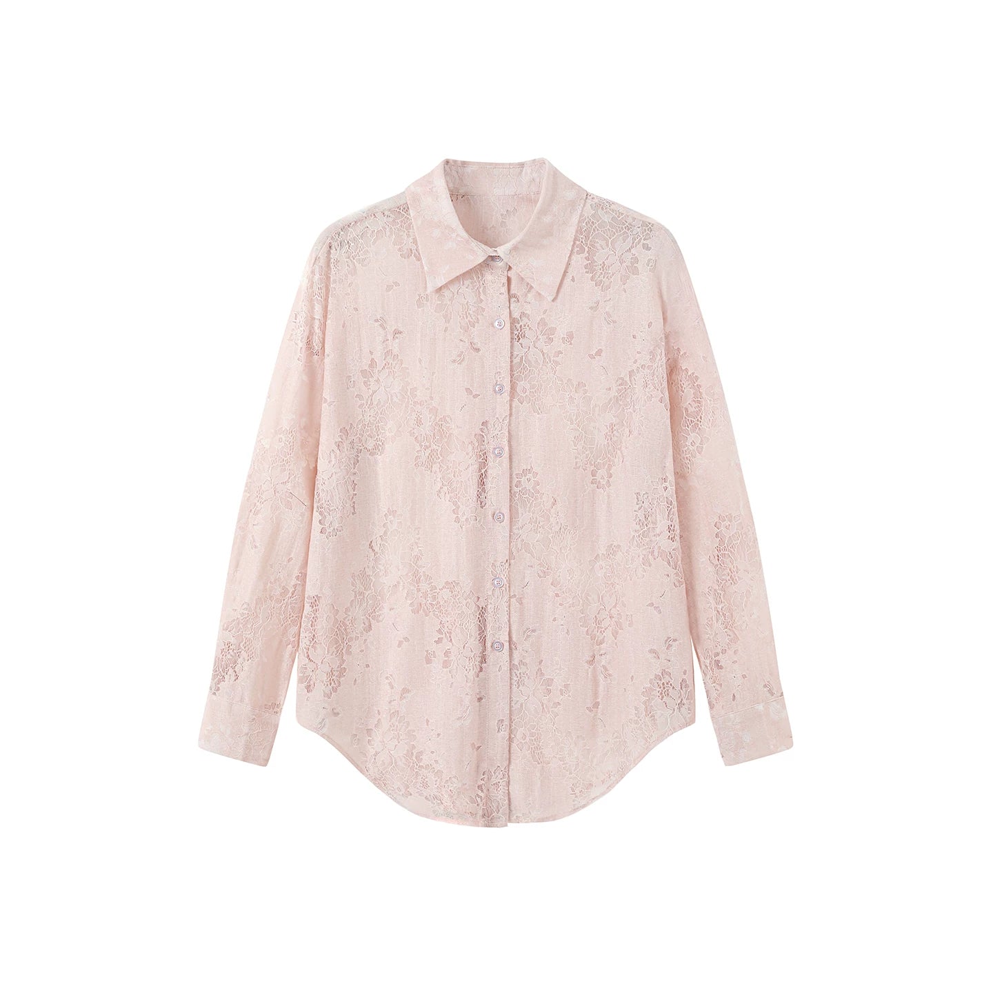French Love Lace Shirt