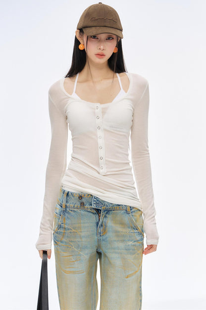 Slim Fit Tencel Wool Undershirt