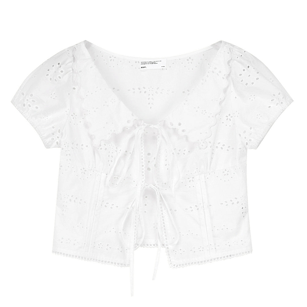 Vintage Lace Flower Asymmetrical Skirt Set-Up