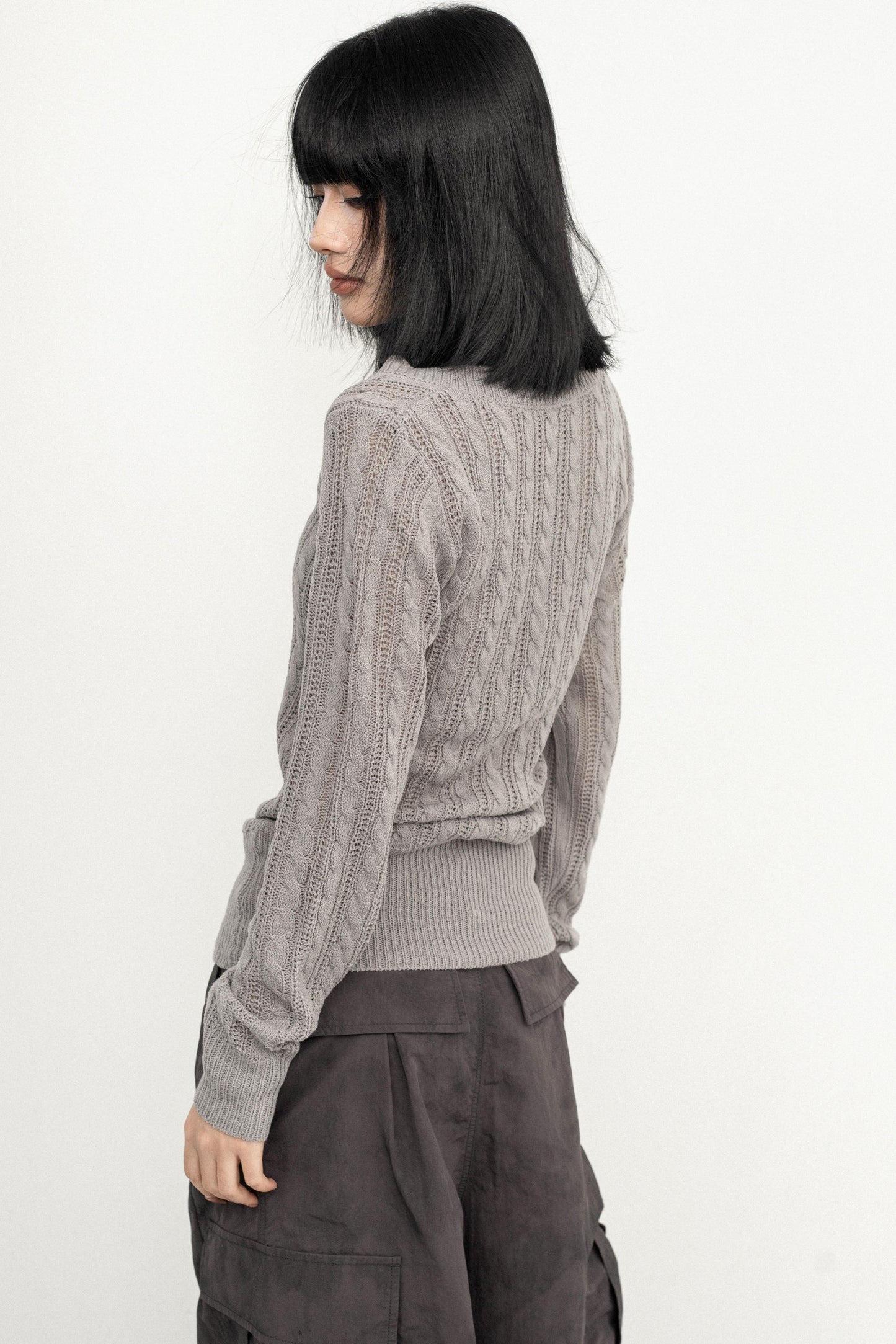 College Style V-neck Shirt