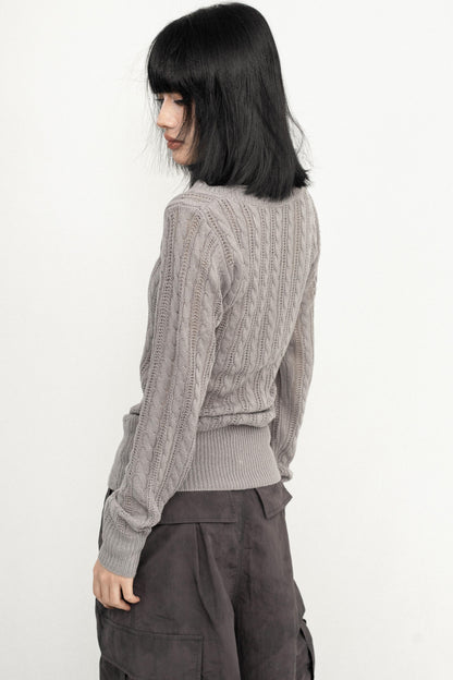 College Style V-neck Shirt