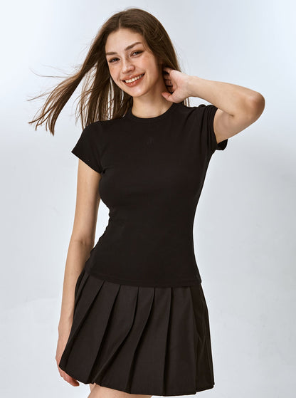 Basic Waist Shoulder T-Shirt