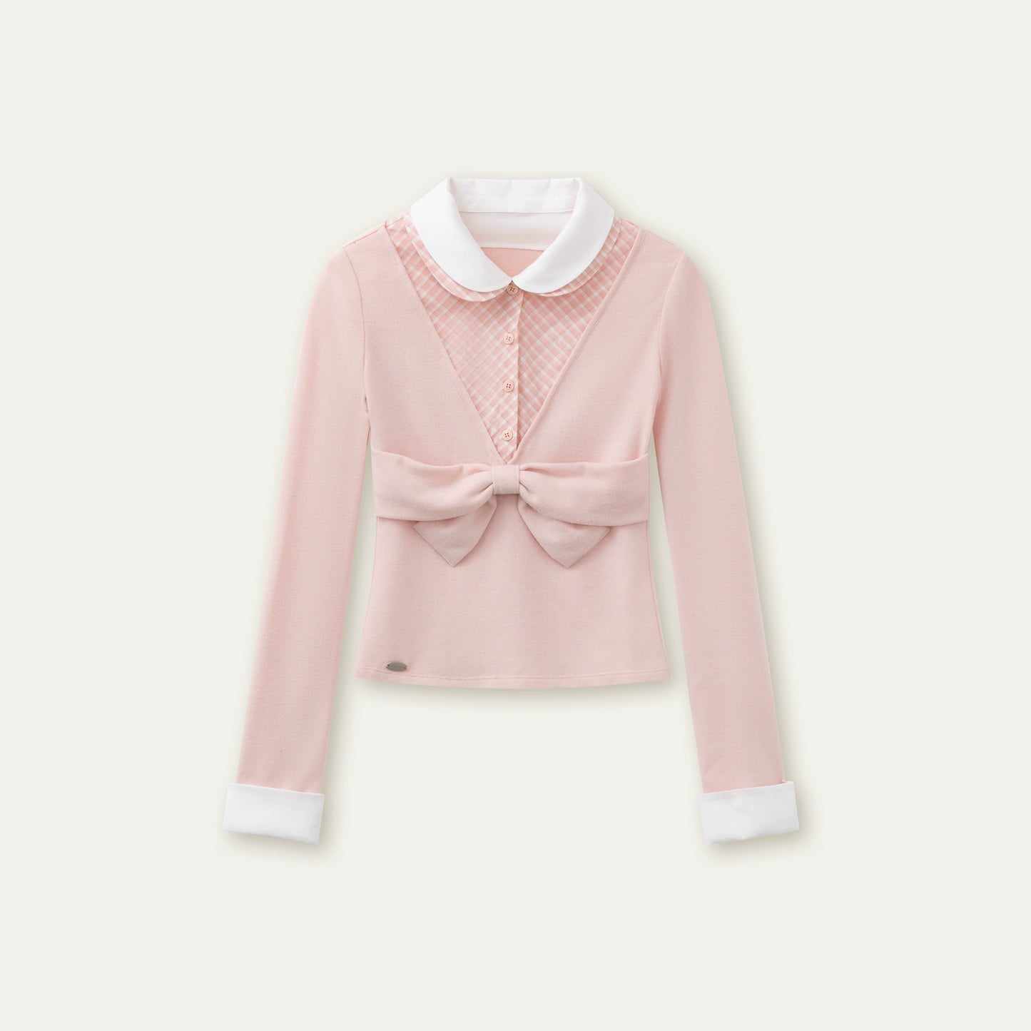 Doll Collar Three-Piece Top