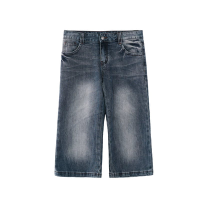 Short in denim lavato retrò