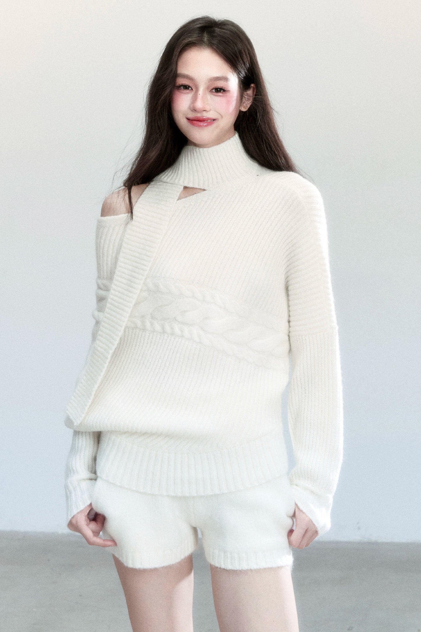 Korean Bat Sleeve Top Set-Up