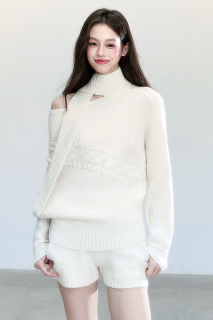 Korean Bat Sleeve Top Set-Up