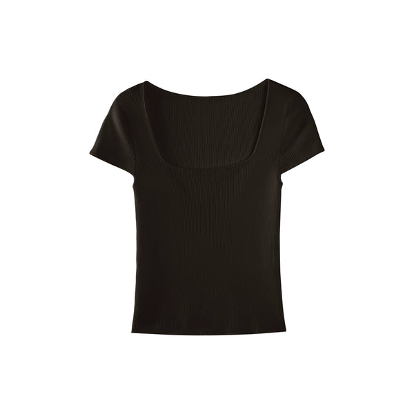Slim Neck Top