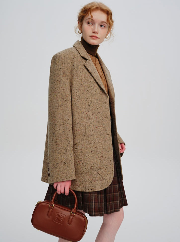 British style wool blazer