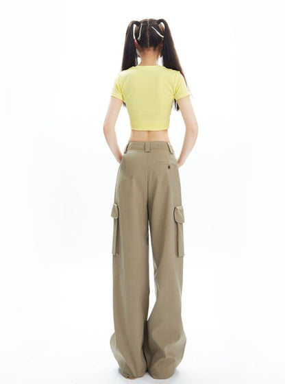 American Straight Tube Casual Sagging Pants