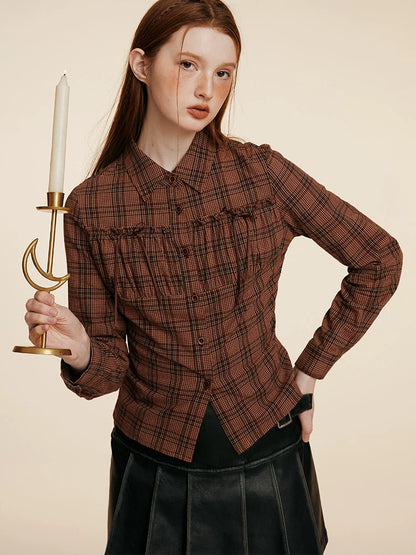 Plaid Slim Shirt