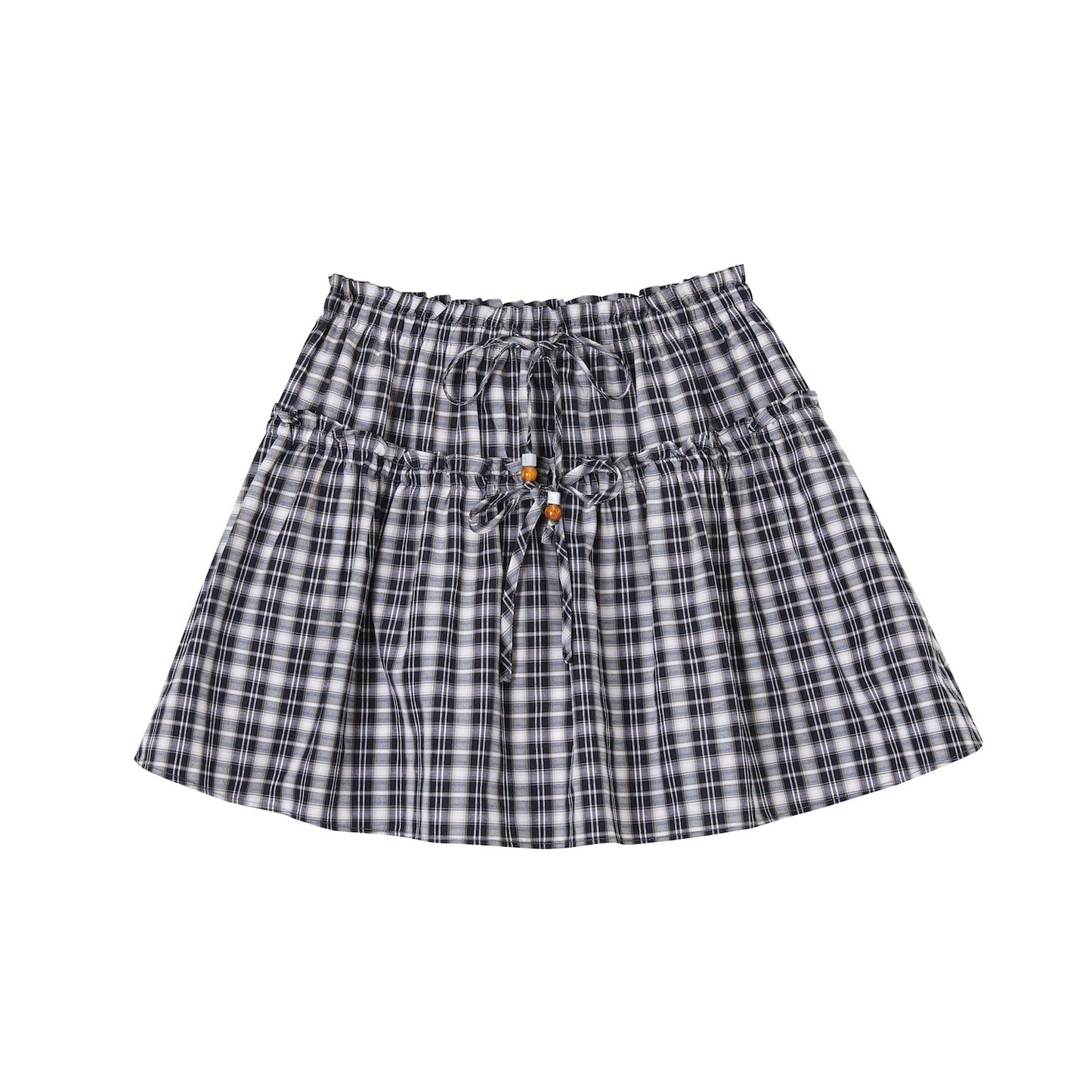Summer Plaid Mini Skirt