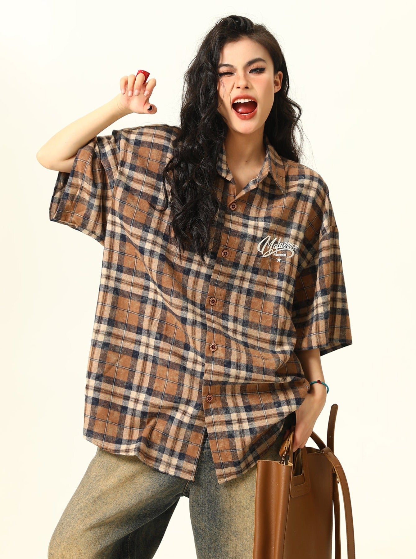 Original American Vintage Checked Shirt