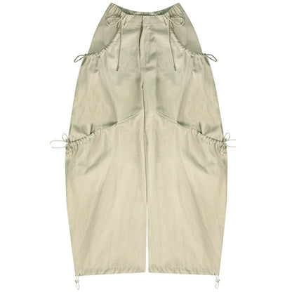 Slim Fit High-Waisted Cargo Pants