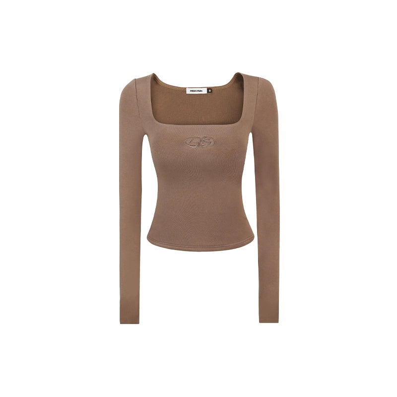 Basic Square Neck T-Shirt