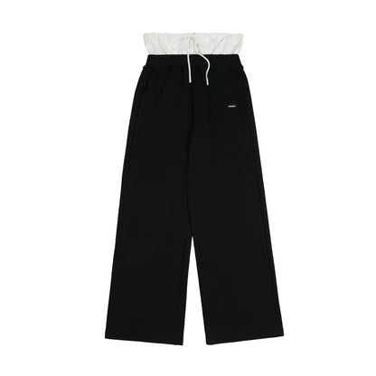 American Wide-Leg Mop Sweatpants