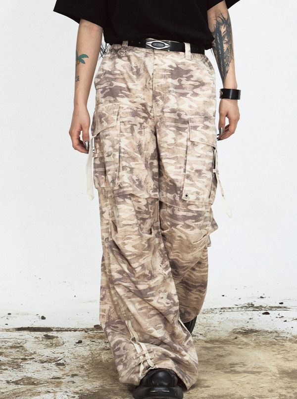 Tie-Dye Drawstring Pants