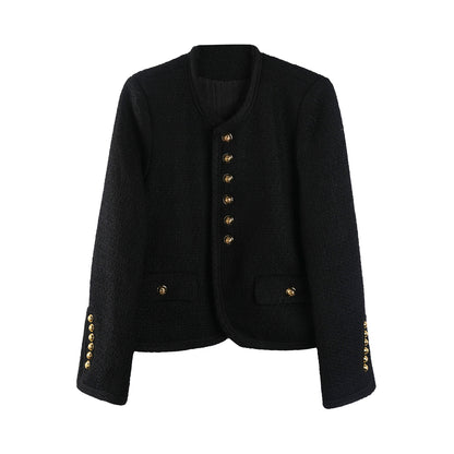 Swing cappotto nero e oro
