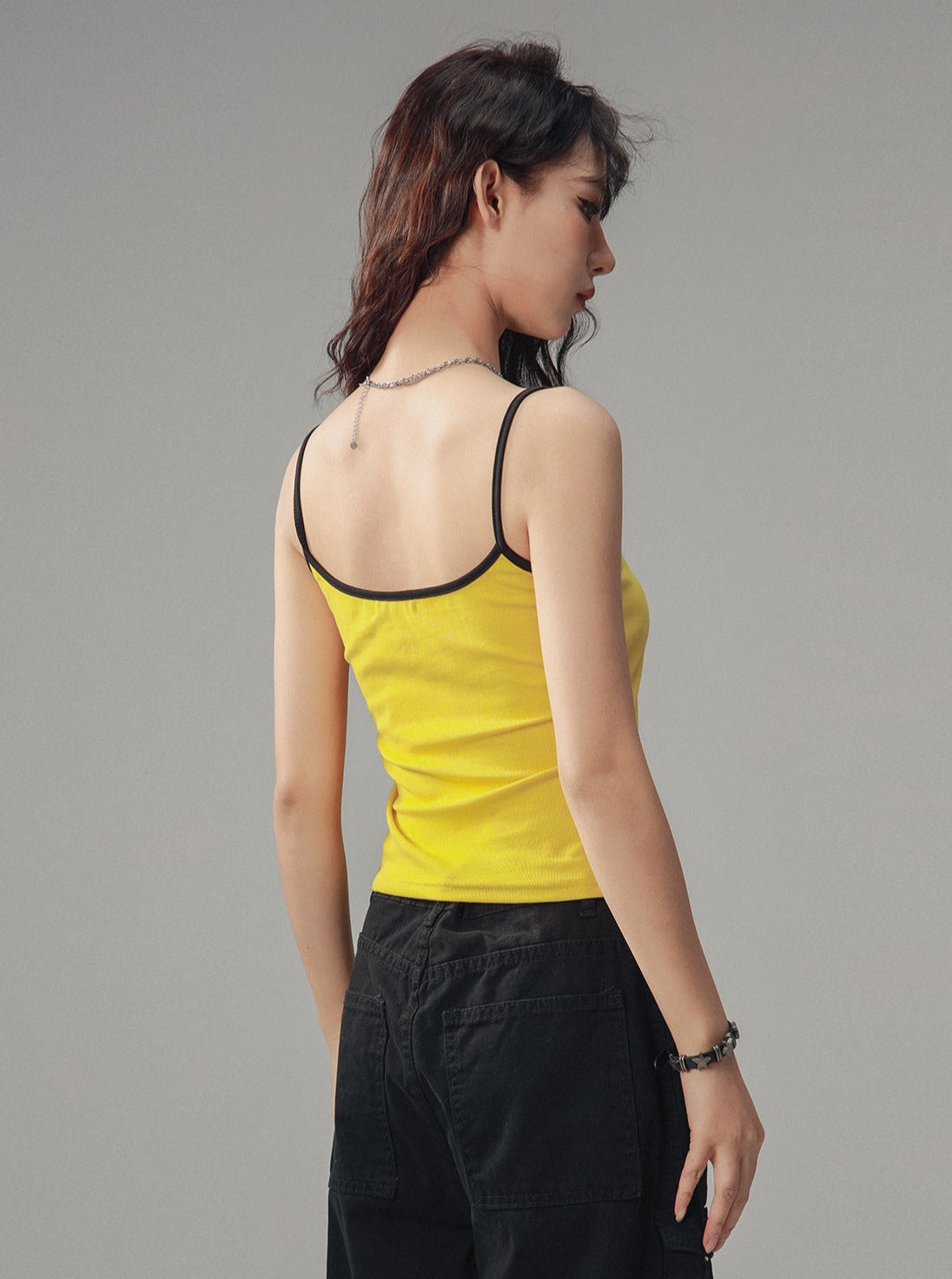 American Retro Suspender Ensemble Vest Top