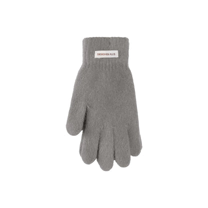 Wool Fine-Knit Winter Gloves